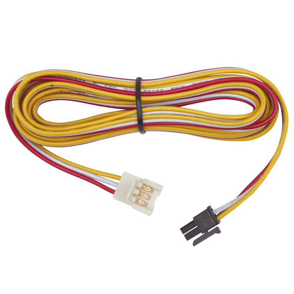 Flexible 79" cord with pre-attached snap FlexTape connector for connecting two lights