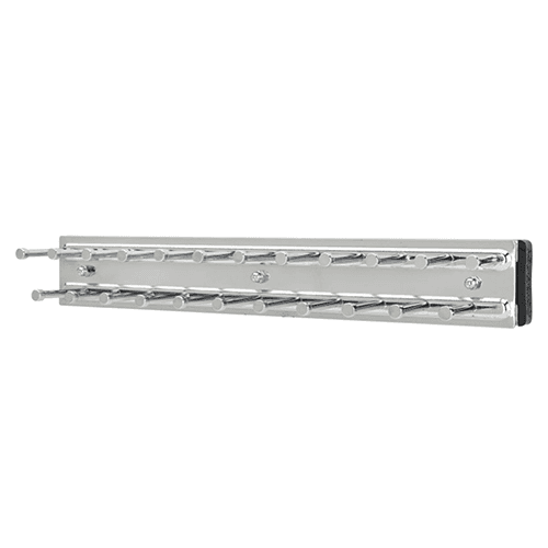 Chrome Tie Rack for Closet Organization by Rev-A-Shelf
