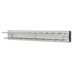 12" Pull-Out Tie Rack, Matte Black Alt 1 - Image