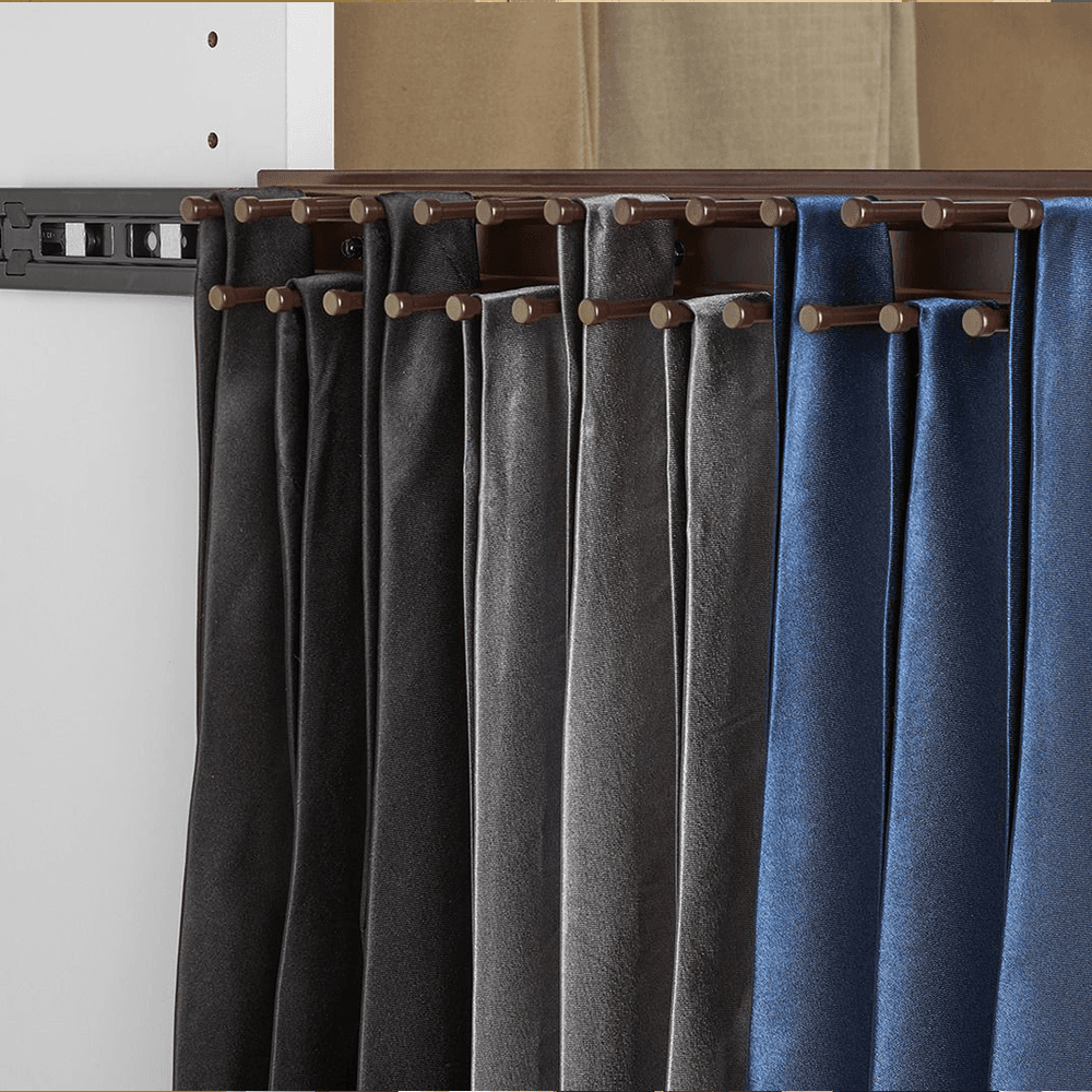 Rev-A-Shelf Pull-Out Tie Rack in Oil-Rubbed Bronze Finish