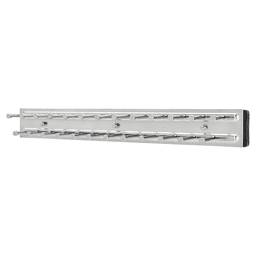 14" Pull-Out Tie Rack, Matte Black Alt 1 - Image