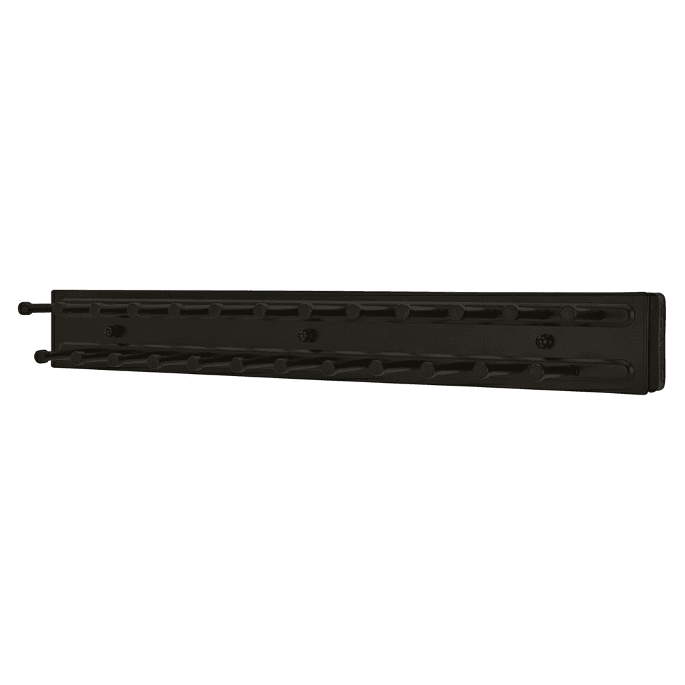 14" Pull-Out Tie Rack, Matte Black Main - Image