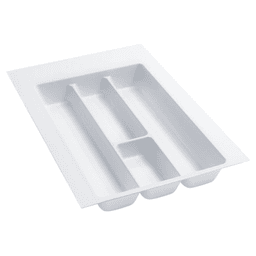 21-7/8" Utility Tray Drawer Insert, White - Alt Image 1