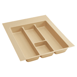 17-1/2" Utility Tray Drawer Insert, Almond - Main Image