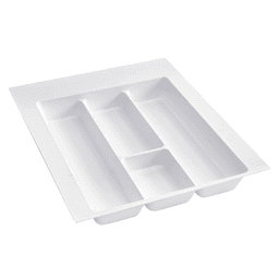 17-1/2" Utility Tray Drawer, Textured White - Main Image
