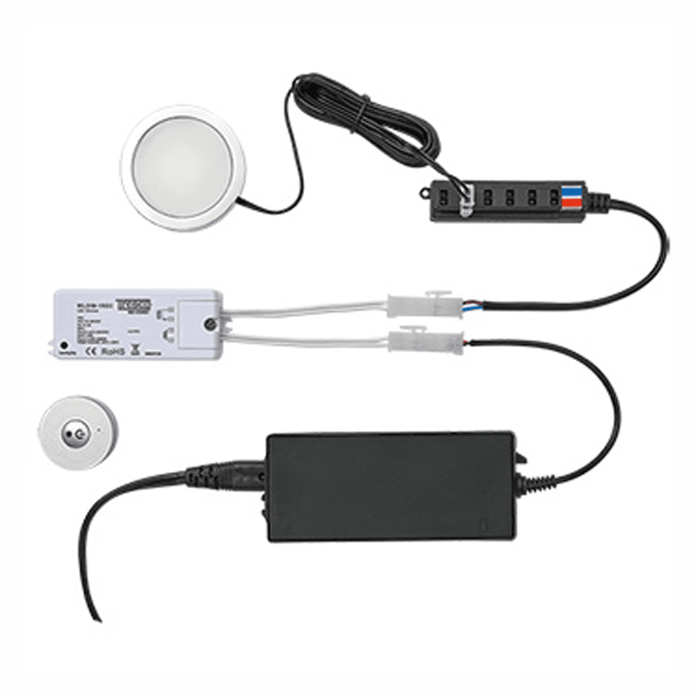 Tresco Lighting 60W Universal Receiver in White