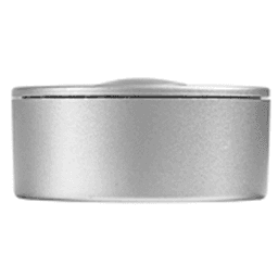 Tresco Lighting Plastic Round Wireless Dimmer, Nickel