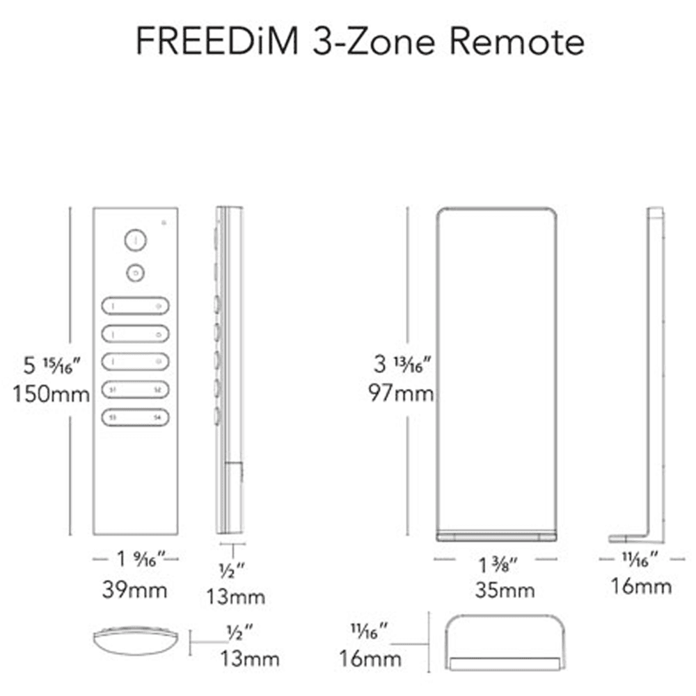 Tresco's Remote Dimmer controls all dimmable low voltage lights