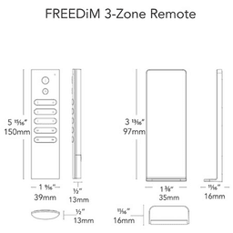 Tresco's Remote Dimmer controls all dimmable low voltage lights