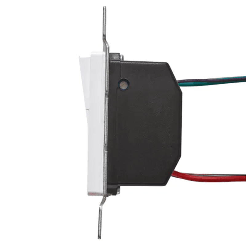 0-10V Deco Wall Dimmer, 1-27/32" White Alt 1 - Image