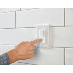 0-10V Deco Wall Dimmer, 1-27/32" White Alt 3 - Image