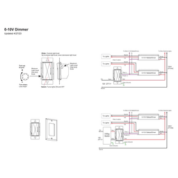 0-10V Deco Wall Dimmer, 1-27/32" White Alt 7 - Image