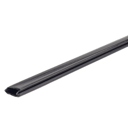 Organize Wires with Tresco Lighting 5'''' Wire Channel, Black - Durable and Stylish
