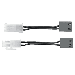 Black Infinex Linking Cord for Tresco Lighting - Connect Two Lights