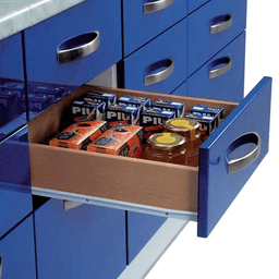 Salice 208 Epoxy Coated Euro Drawer Slide with  Lifestyle Image