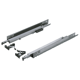 Futura SMOVE 7555 15" Undermount Drawer Slide - 100lb Capacity, Soft-Closing, Full Extension for 5/8" Material