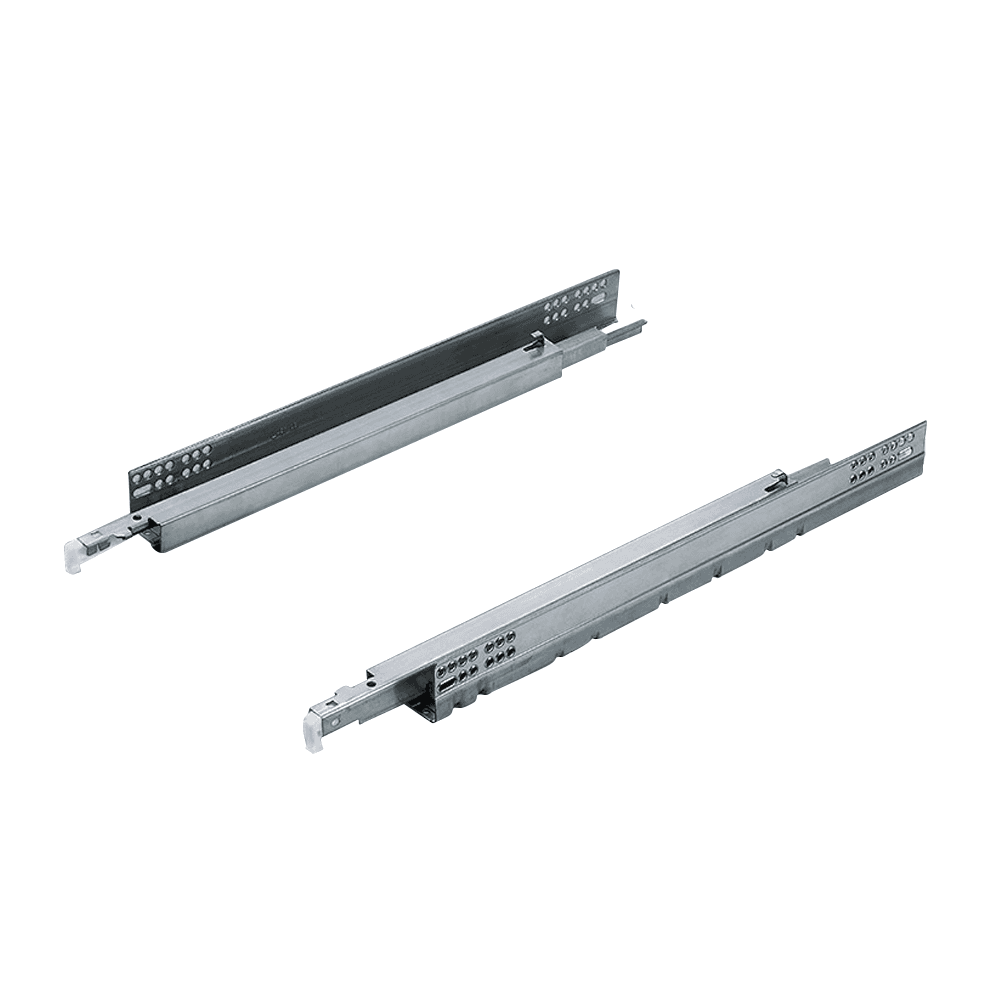 Drawer Slide - Salice Futura SMOVE 7555 15" Length, 100lb Capacity, Soft-Closing, Full Extension for 5/8" Material