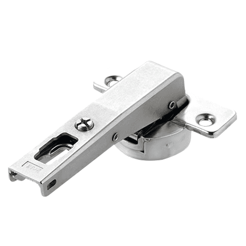 Series 100 Blind Corner 105&#730; Opening Hinge, 45mm Boring Pattern, Silentia+ 100 Soft-Closing, Inset, Nickel-Plated, Rapido - Main Image