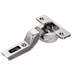 Series 100 105&#730; Opening Hinge, 45mm Bore Pattern, Silentia+ Soft-Closing, Inset, Nickel-Plated, Dowelled - Alt Image 1