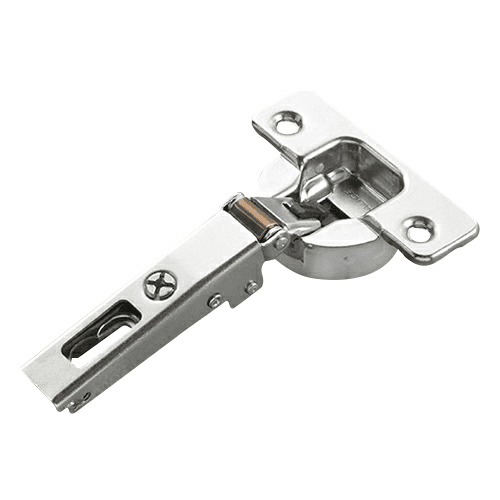 Series 100 105&#730; Opening Hinge, 45mm Bore Pattern, Silentia Soft-Closing, Full Overlay, Nickel-Plated, Logica - Main Image