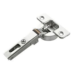 Series 100 105&#730; Opening Hinge, 45mm Bore Pattern, Silentia Soft-Closing, Full Overlay, Nickel-Plated, Logica - Main Image