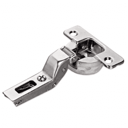 Series 100 105&#730; Opening Hinge, 45mm Bore Pattern, Silentia+ Soft-Closing, Inset, Nickel-Plated, Dowelled - Main Image