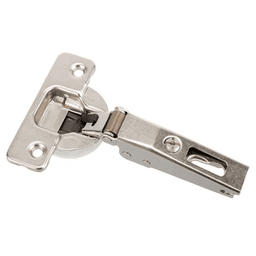 Series 100 105&#730; Opening Hinge, 45mm Bore Pattern, Silentia+ Soft-Closing, 1/2", Nickel-Plated, Screw-On - Main Image