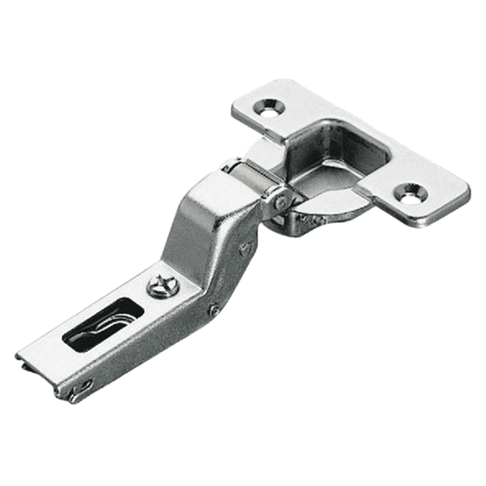 Series 200 110&#730; Opening Hinge, 45mm Bore Pattern, Self-Closing, Inset, Nickel-Plated, Screw-On - Main Image