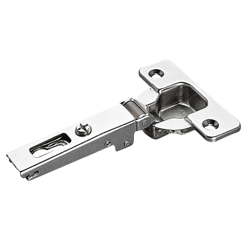 Series 200 94&#730; Opening Thick Door Hinge, 45mm Bore Pattern, Self-Closing, Full Overlay, Nickel-Plated, Screw-On - Main Image