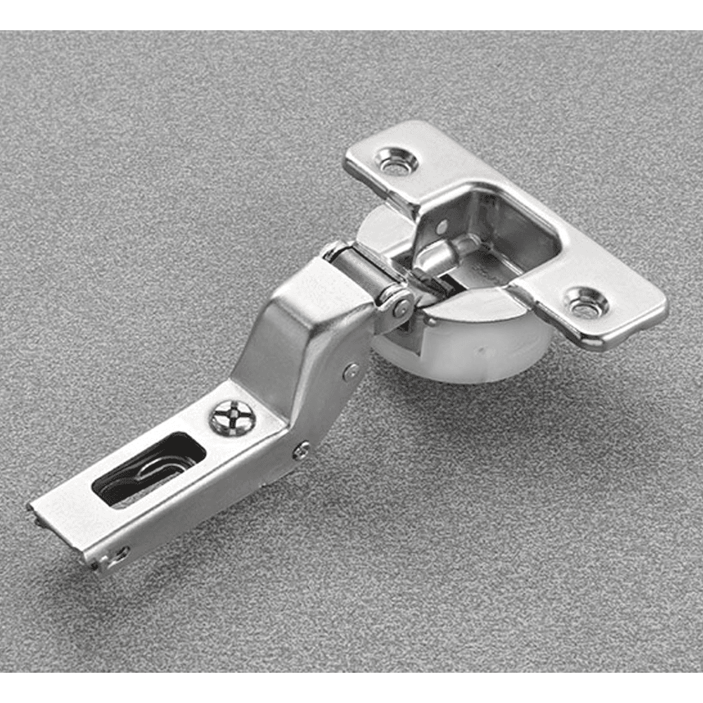 Series 200 94&#730; Opening Thick Door Hinge, 45mm Bore Pattern, Silentia+ Soft-Closing, Inset, Nickel-Plated, Screw-On - Main Image