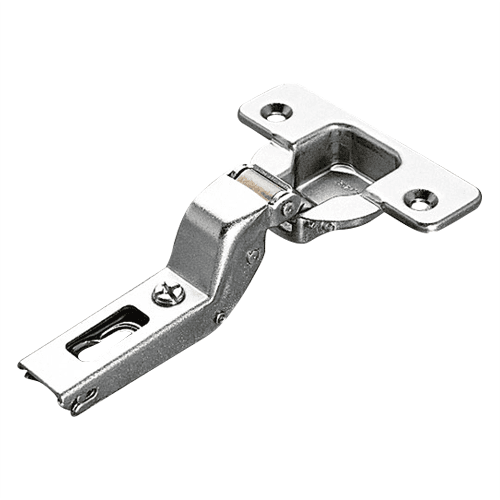Push Series 200 110&#730; Opening Hinge, 45mm Bore Pattern, Self-Closing, Inset, Nickel-Plated, Screw-On - Main Image