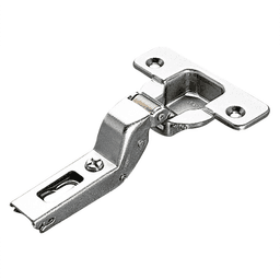 Push Series 200 110&#730; Opening Hinge, 45mm Bore Pattern, Self-Closing, Inset, Nickel-Plated, Screw-On - Main Image