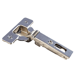 Series 200 110&#730; Opening Hinge, 45mm Bore Pattern, Self-Closing, Full Overlay, Nickel-Plated, Screw-On - Alt Image 1