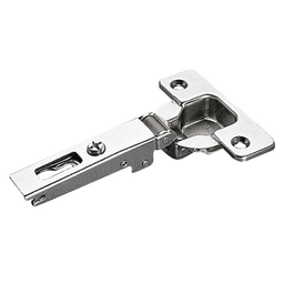 Series 200 94&#730; Opening Thick Door Hinge, 45mm Bore Pattern, Self-Closing, Full Overlay, Nickel-Plated, Dowelled - Main Image