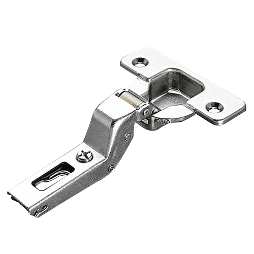 Series 200 94&#730; Opening Thick Door Hinge, 45mm Bore Pattern, Self-Closing, Inset, Nickel-Plated, Dowelled - Main Image