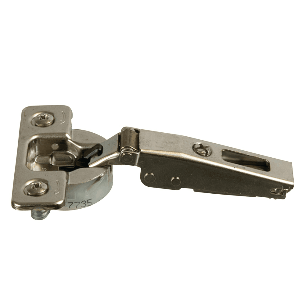 Series 700 110&#730; Opening Hinge, 45mm Bore Pattern, Silentia+ Soft-Closing, Half Overlay, Nickel-Plated, Rapido - Main Image