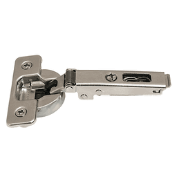Series 700 110&#730; Opening Hinge, 45mm Bore Pattern, Silentia+ Soft-Closing, Inset, Nickel-Plated, Logica - Main Image