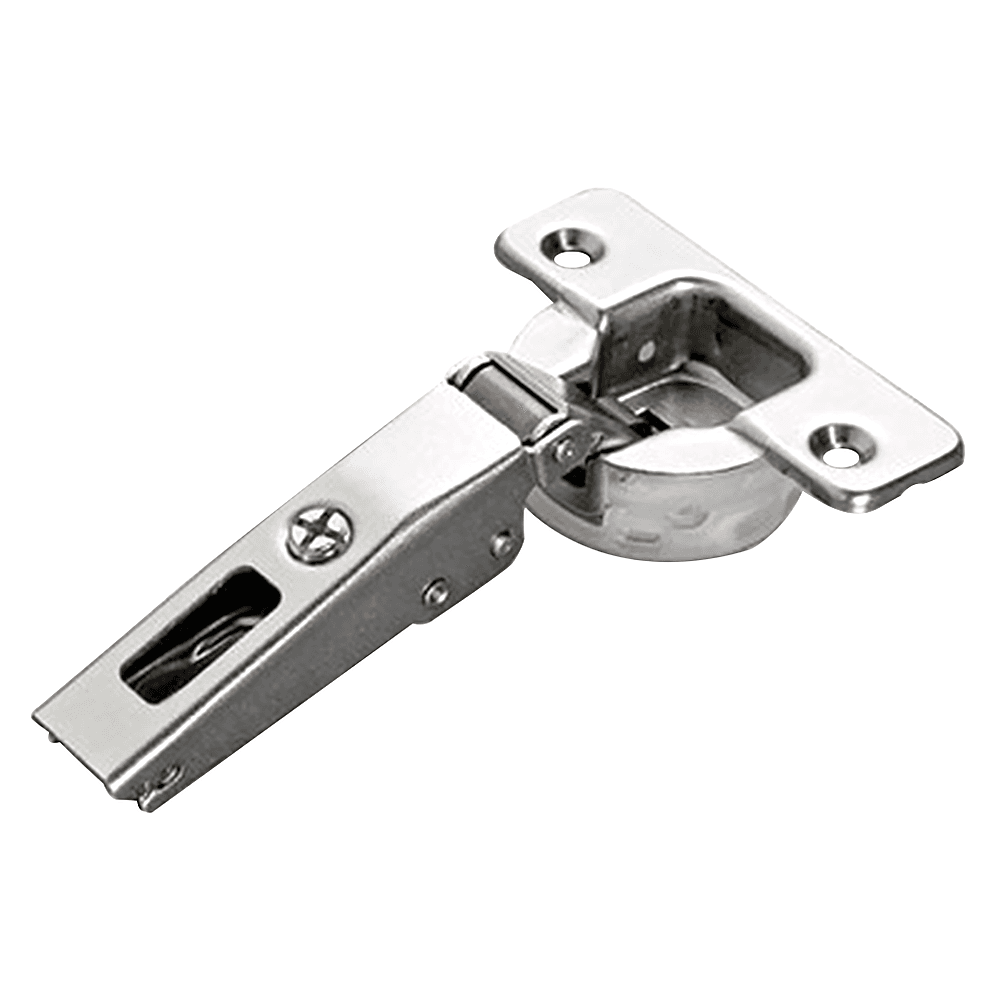 Series 700 110˚ Opening Hinge, 45mm Bore Pattern, Silentia Soft-Closing, 1/2" Overlay, Nickel-Plated, Rapido - Alt Image 1