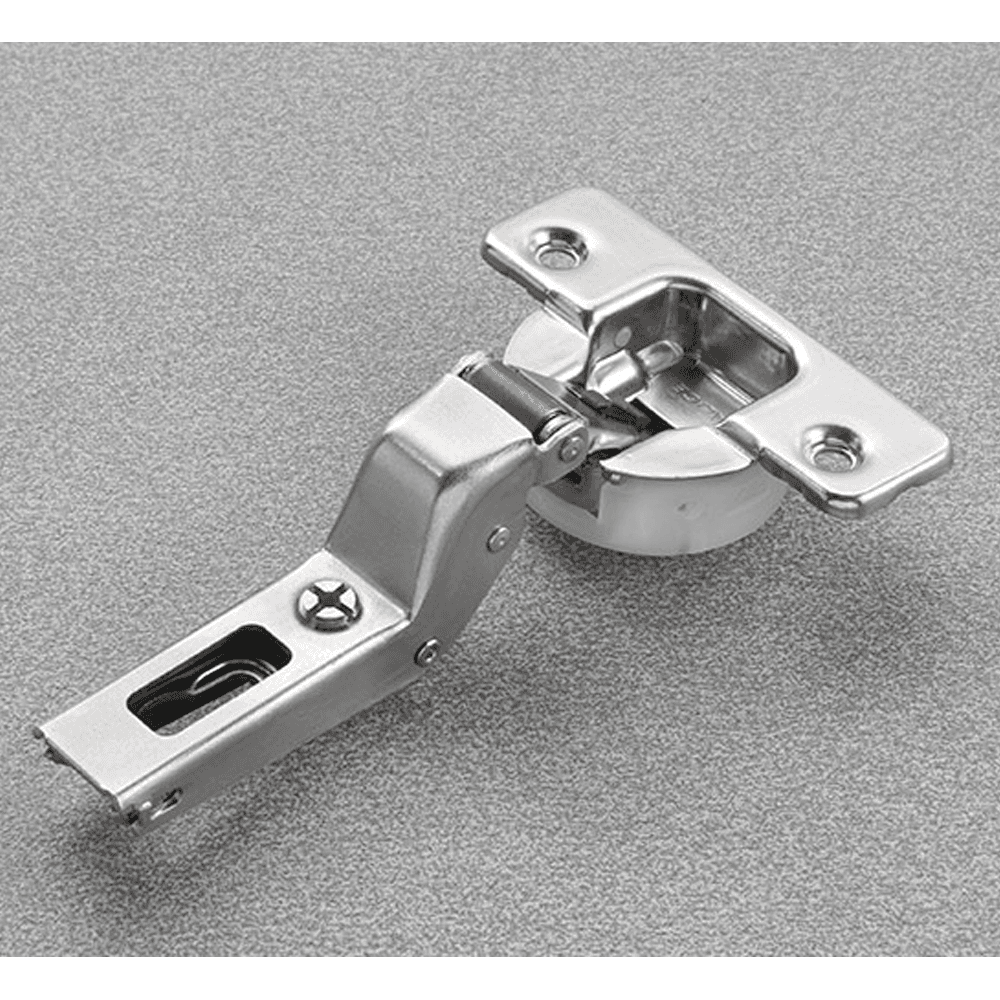 Series 700 110&#730; Opening Hinge, 45mm Bore Pattern, Silentia+ Soft-Closing, Inset, Nickel-Plated, Screw-On - Main Image