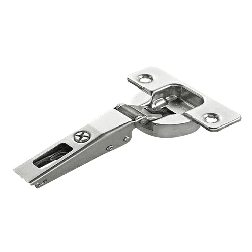 Series 700 110&#730; Opening Hinge, 45mm Bore Pattern, Silentia+ Soft-Closing, 1/2" Overlay, Nickel-Plated, Dowelled - Main Image