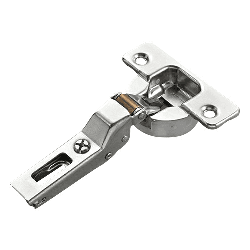Series 700 110&#730; Opening Hinge, 45mm Bore Pattern, Silentia+ Soft-Closing, Half Overlay, Nickel-Plated, Dowelled - Main Image