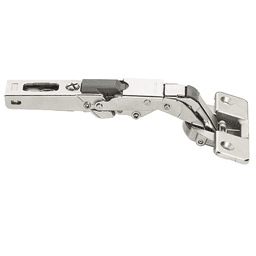 110&#730; Opening Concealed Hinge, Soft-Closing, Full Overlay, Nickel-Plated, Screw-On - Main Image