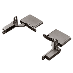 105&#730; Opening Integrated Self-Closing Air Hinge, Nickel-Plated - Alt Image 2