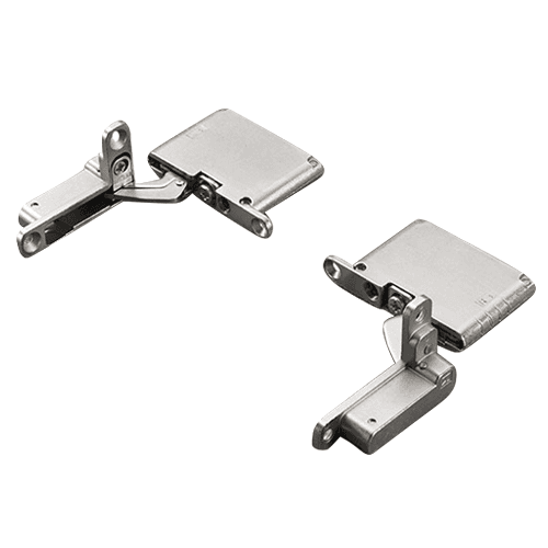 105&#730; Opening Integrated Self-Closing Air Hinge, Nickel-Plated - Main Image