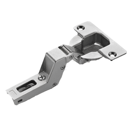 Series N 94° Opening Thick Door Hinge, 52mm Bore Pattern, Inset, Soft-Closing, Screw-On, Titanium Alt 1 - Image