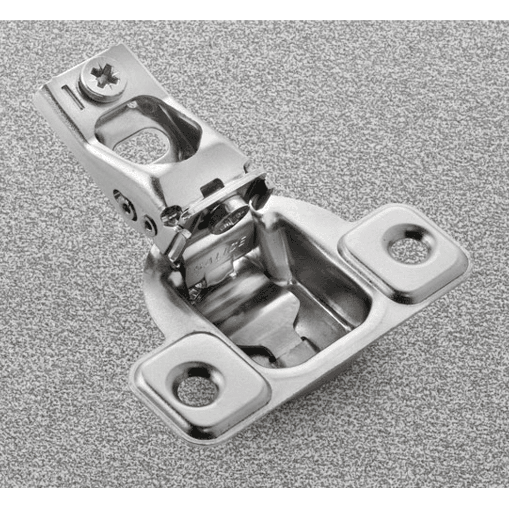 Excentra S 106&#730; Opening Wrap-Around Face Frame Hinge, 45mm Boring Pattern, Self-Closing, 1-1/4" Overlay, Dowelled - Alt Image 1