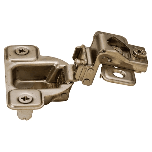 Excenthree S 106&#730; Opening Side-Mount Face Frame Hinge, 45mm Boring Pattern, Self-Closing, 1-1/4" Overlay, Dowelled - Main Image