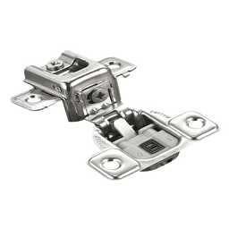 Series CU 106&#730; Opening Edge-Mount Face Frame Hinge, 45mm Boring Pattern, Soft-Closing, 5/8" Overlay, Screw-On - Alt Image 3