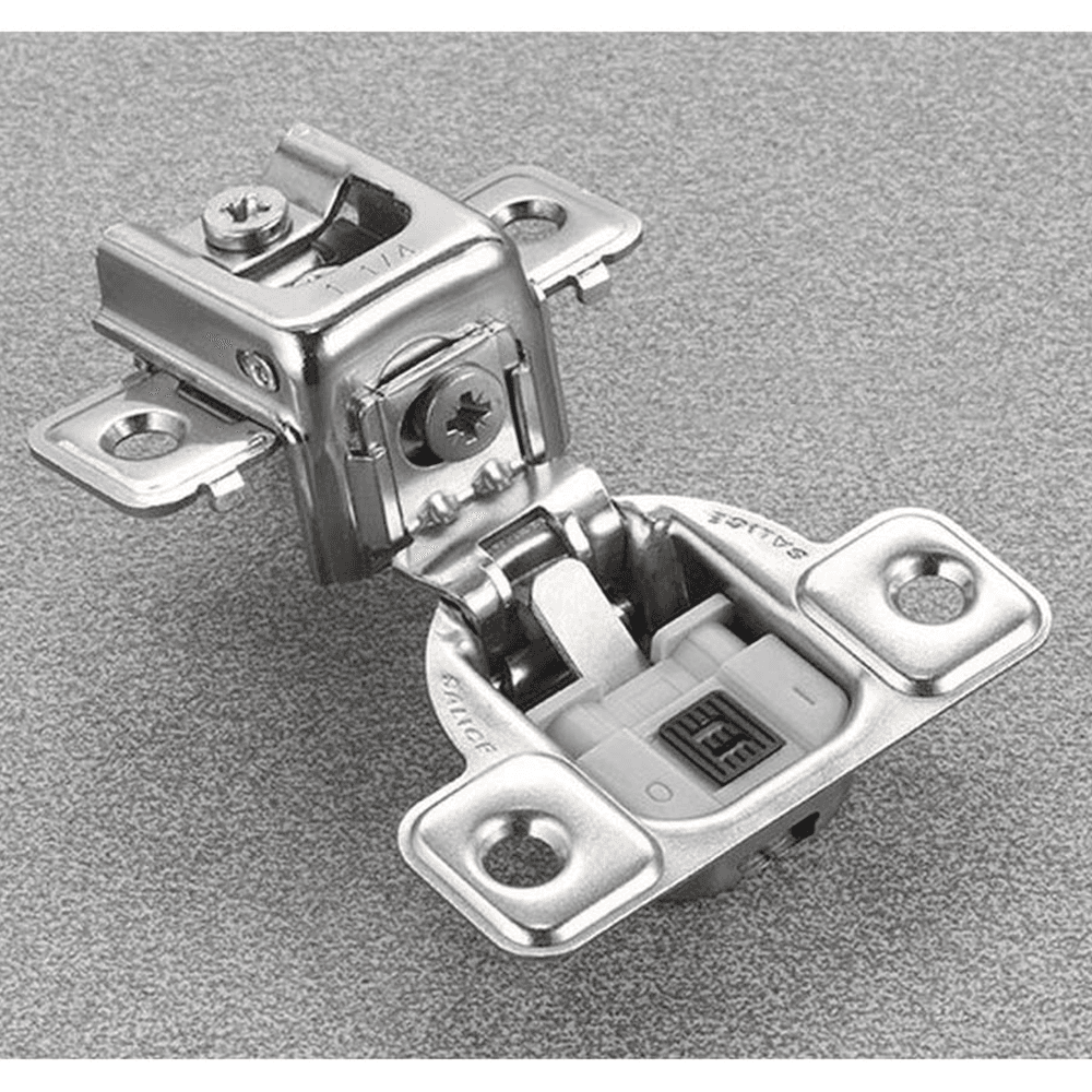 Series CU 106&#730; Opening Wrap-Around Face Frame Hinge, 45mm Boring Pattern, Soft-Closing, 1-5/16" Overlay, Screw-On - Main Image