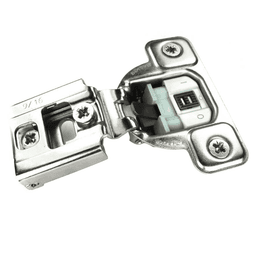 Series CU 106&#730; Opening Edge-Mount Face Frame Hinge, 45mm Boring Pattern, Soft-Closing, 9/16" Overlay, Dowelled - Main Image